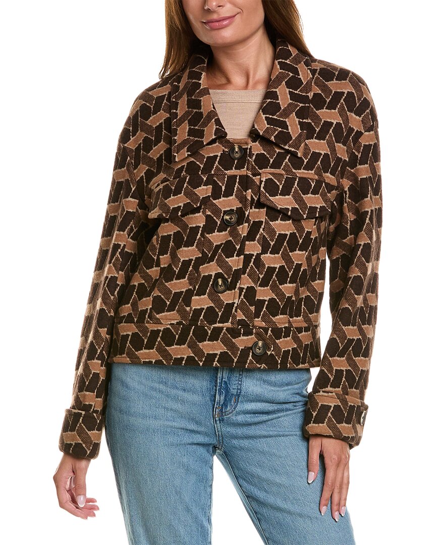 Diane Von Furstenberg Dixon Wool-Blend Coat
