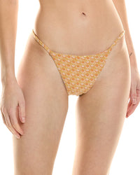 Devon Windsor Addison Bikini Bottom Gold