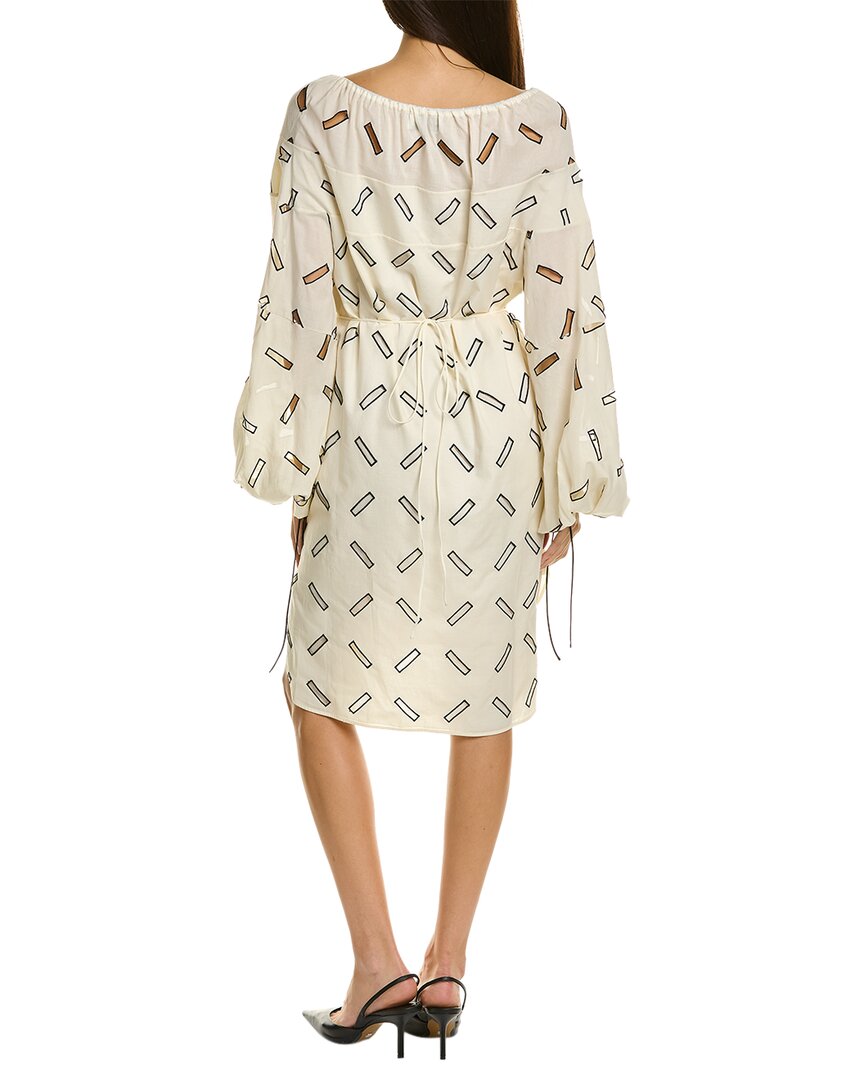 Lanvin Drawstring Waist Shift Dress