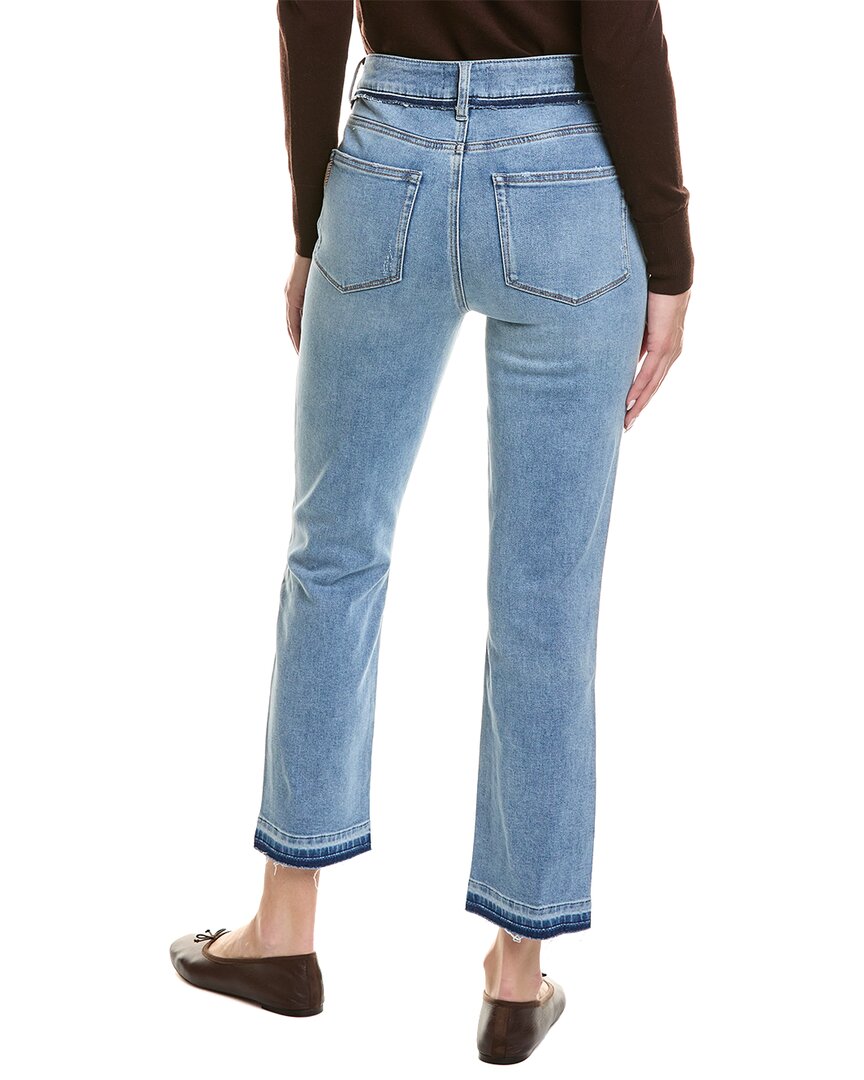 Paige Cindy Carmina Distressed Straight Leg Jean