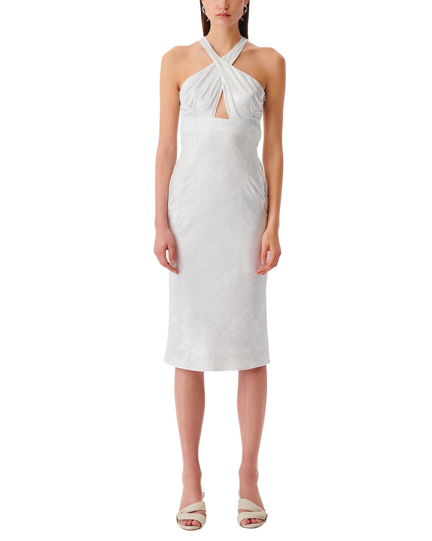 Iro Knee-Length Dress White