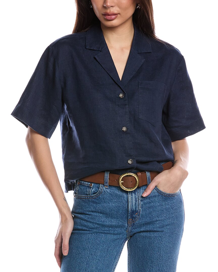 Atm Anthony Thomas Melillo Heavyweight Linen Camp Shirt