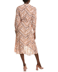 Elie Tahari The Linnea Faux Wrap Dress