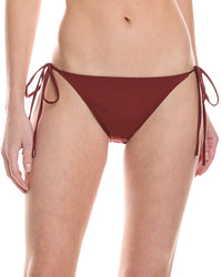 A.L.C Amina Bikini Bottom Red