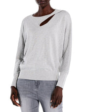 Nic+Zoe Petite Soft Sleeve Twist Sweater T-Shirt