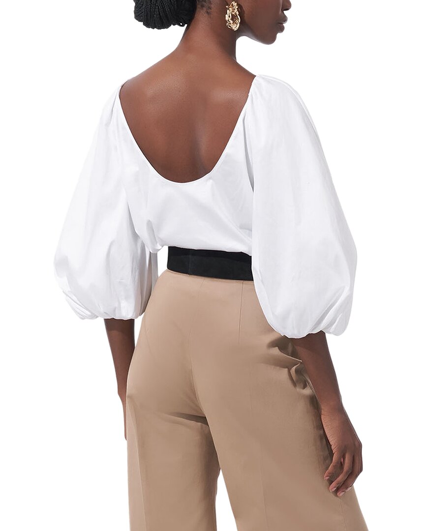 Carolina Herrera Bateau Neck Top