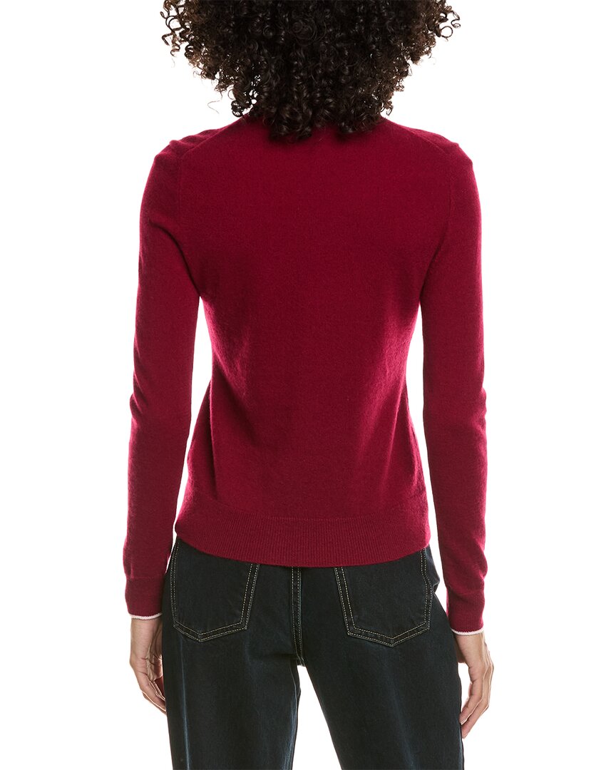 Incashmere Jersey Tipped Cashmere Sweater