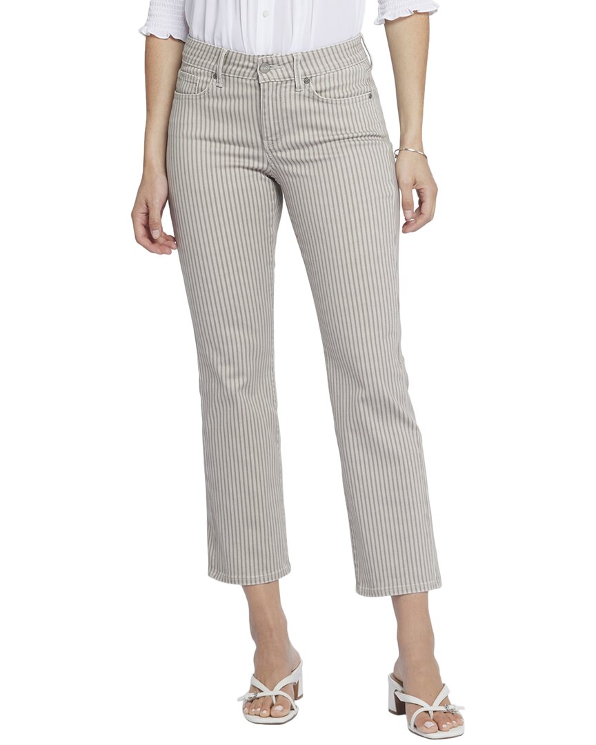 Nydj Marilyn Sandbar Stripe Ankle Jean Multi