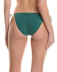 Vix Solid Lou Tie Side Full Bikini Bottom