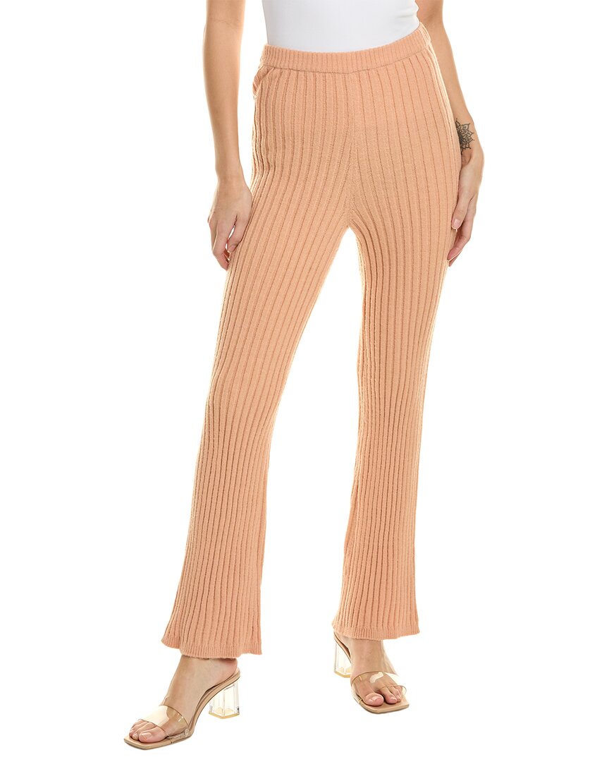 Wayf Sawyer Knit Pant Peach Regular 0 (XS)