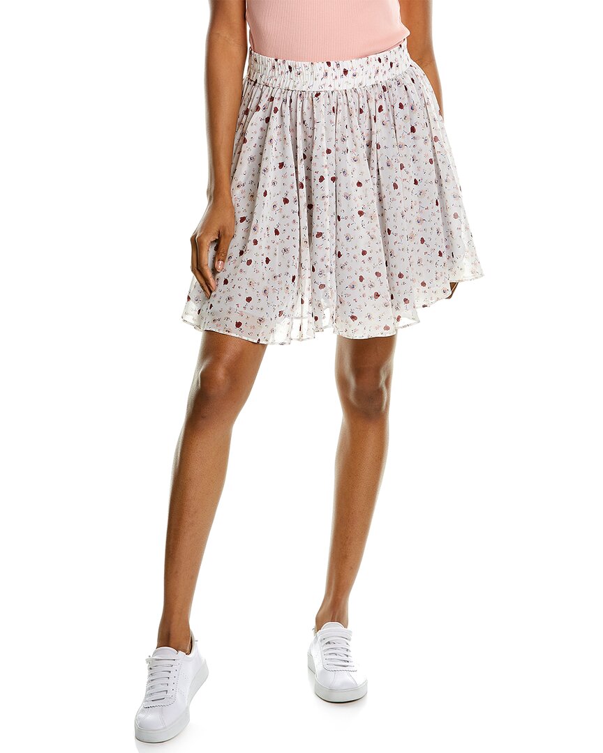 Tags Woven Print Skirt Print
