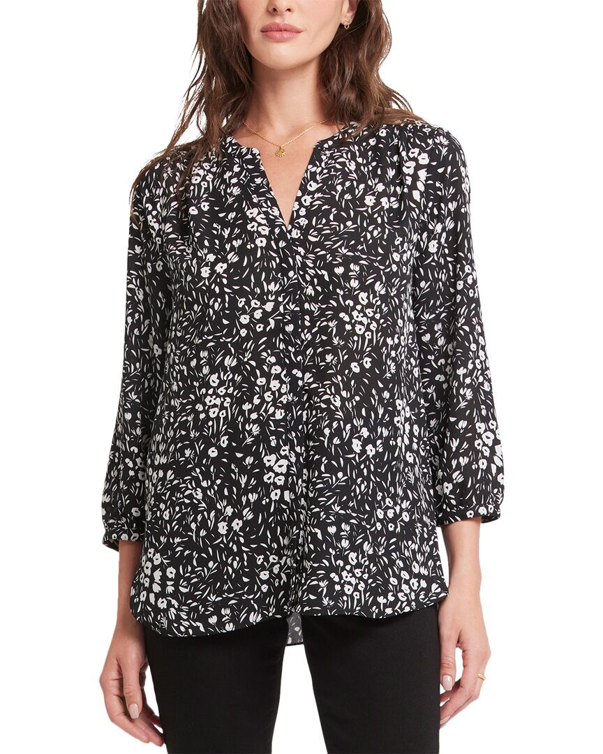 Nydj Pintuck Blouse Multi