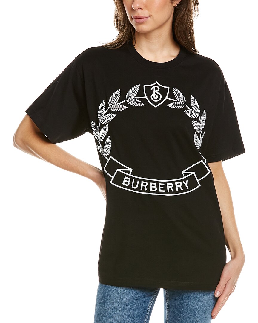 Burberry Oak Leaf Crest T-Shirt Black