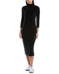 Michael Stars Michael Stars Justine Mock Neck Midi Dress