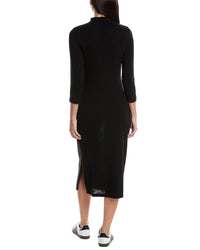 Michael Stars Michael Stars Justine Mock Neck Midi Dress