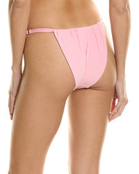 Weworewhat Adjustable Ruched Bikini Bottom