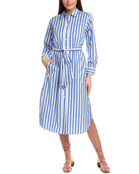 Weekend Max Mara Falasco Shirtdress Blue