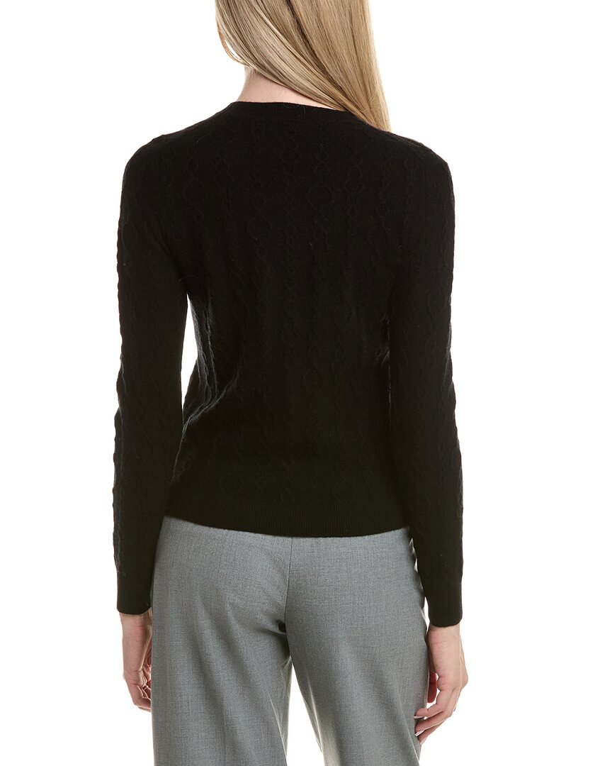 Bruno Magli Cable Crewneck Wool & Cashmere-Blend Sweater