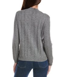 Bruno Magli Wide Rib Wool & Cashmere-Blend Sweater
