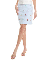 Castaway Ali Mini Skirt Blue