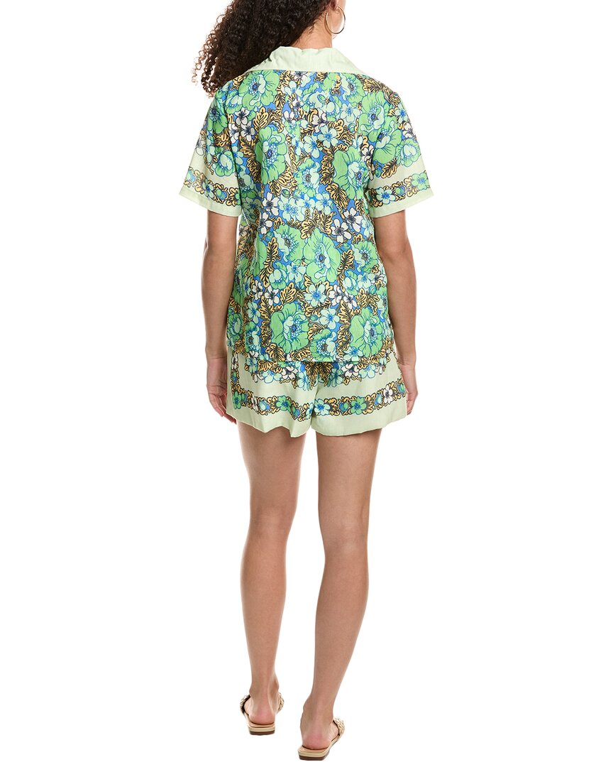 Beulah 2Pc Shirt & Short Set