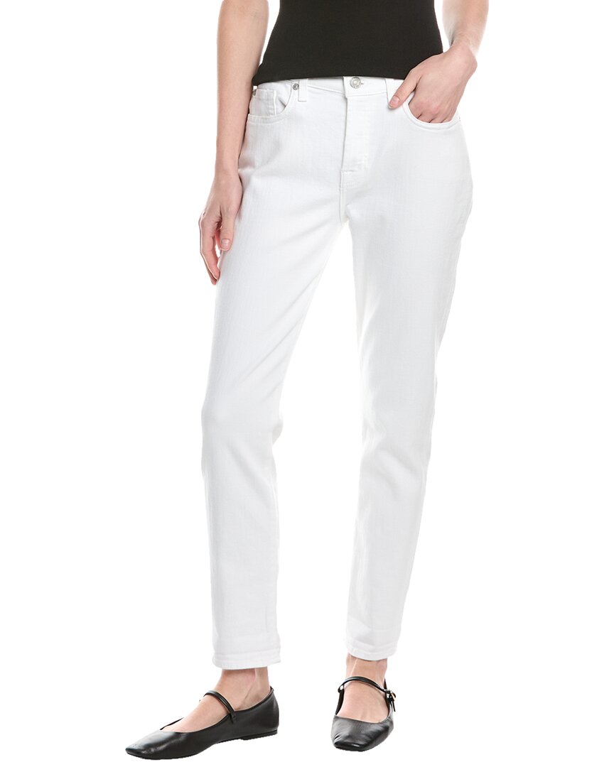 7 For All Mankind Tailorless Vesper 1 Bootcut Jean White