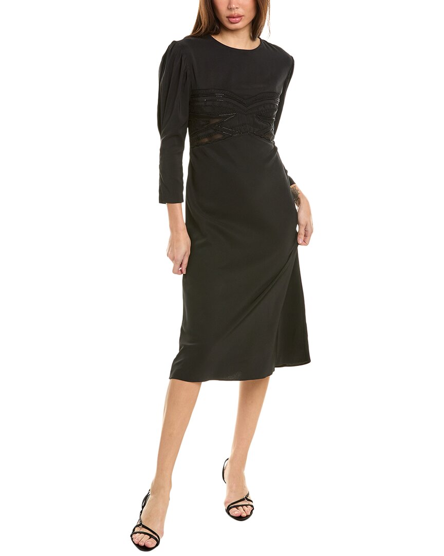 Iro Maldi Mini Dress Black