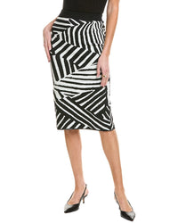 Gracia Zebra Knit Skirt