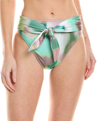 Montce Paula Tie-Up Bikini Bottom Green
