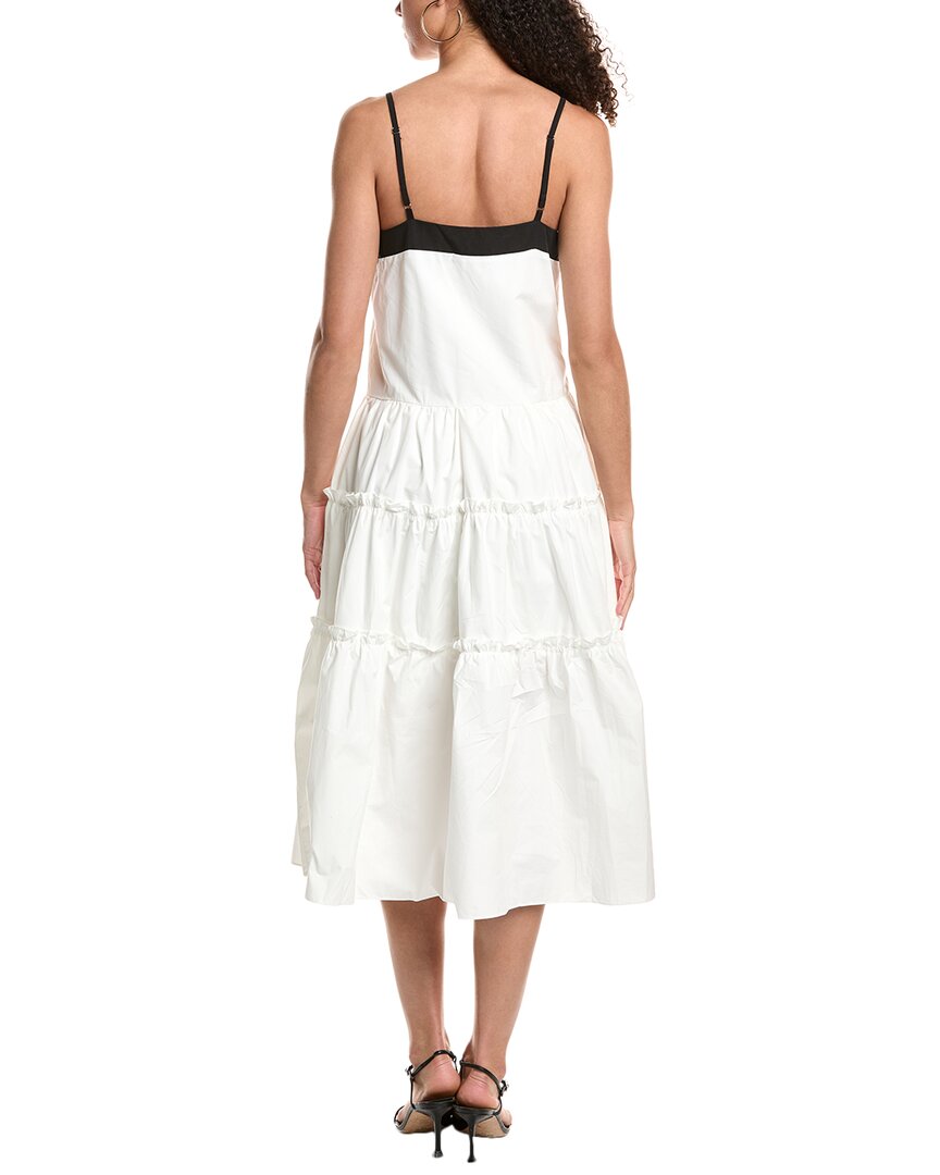 Beulah Midi Dress - White