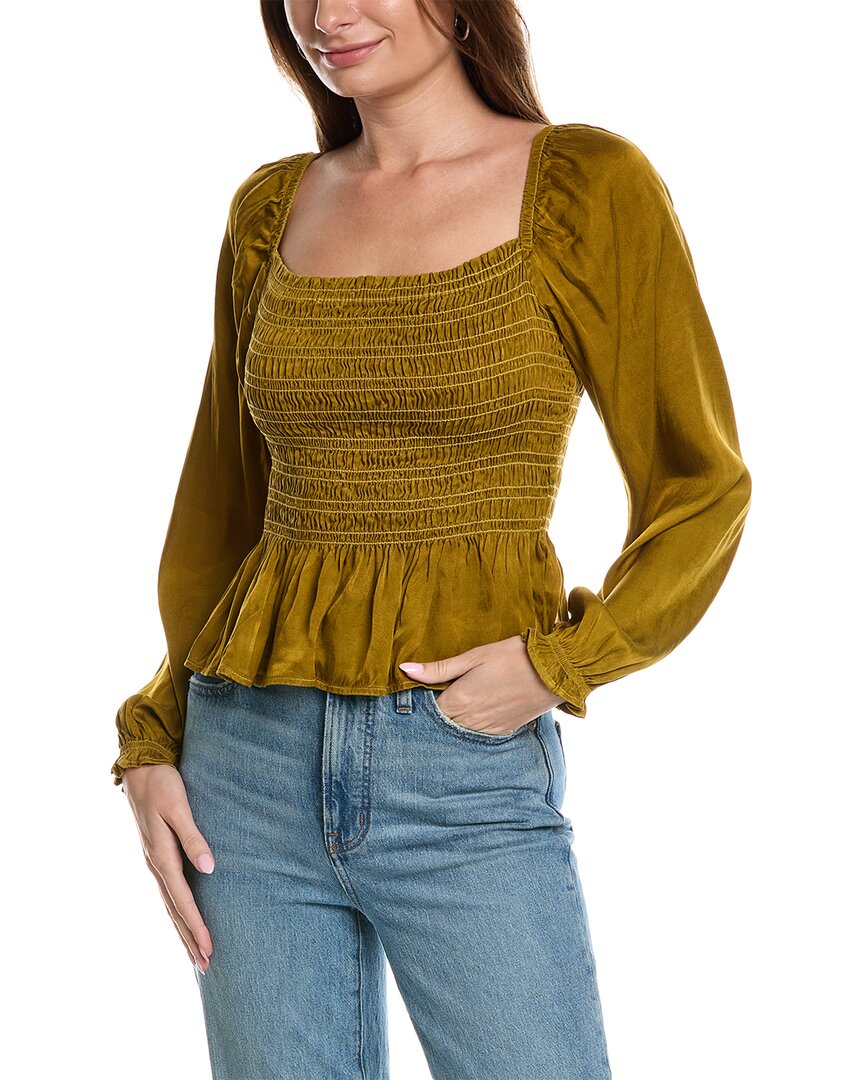 Bella Dahl Smocked Top