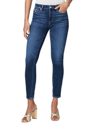 Paige Hoxton Ankle Emotion Distressed Skinny Leg Jean Blue 23" Waist