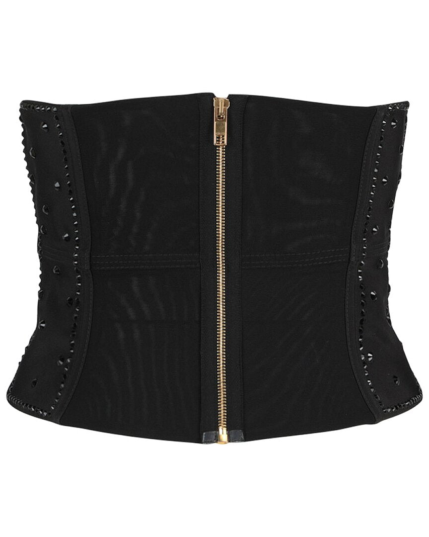 Gucci Sequin Embroidered Corset Top