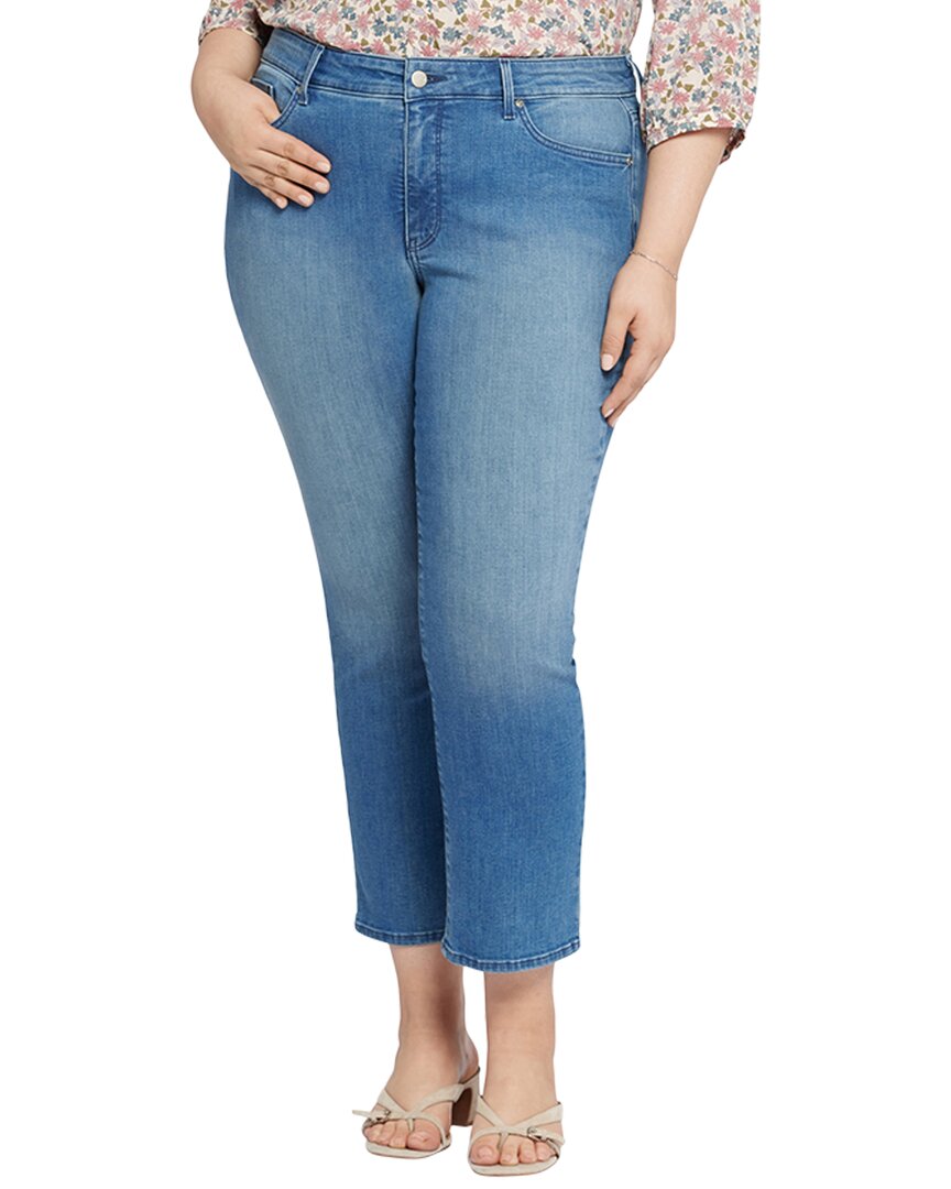 Nydj Plus Marilyn Stargazer Ankle Jean Blue