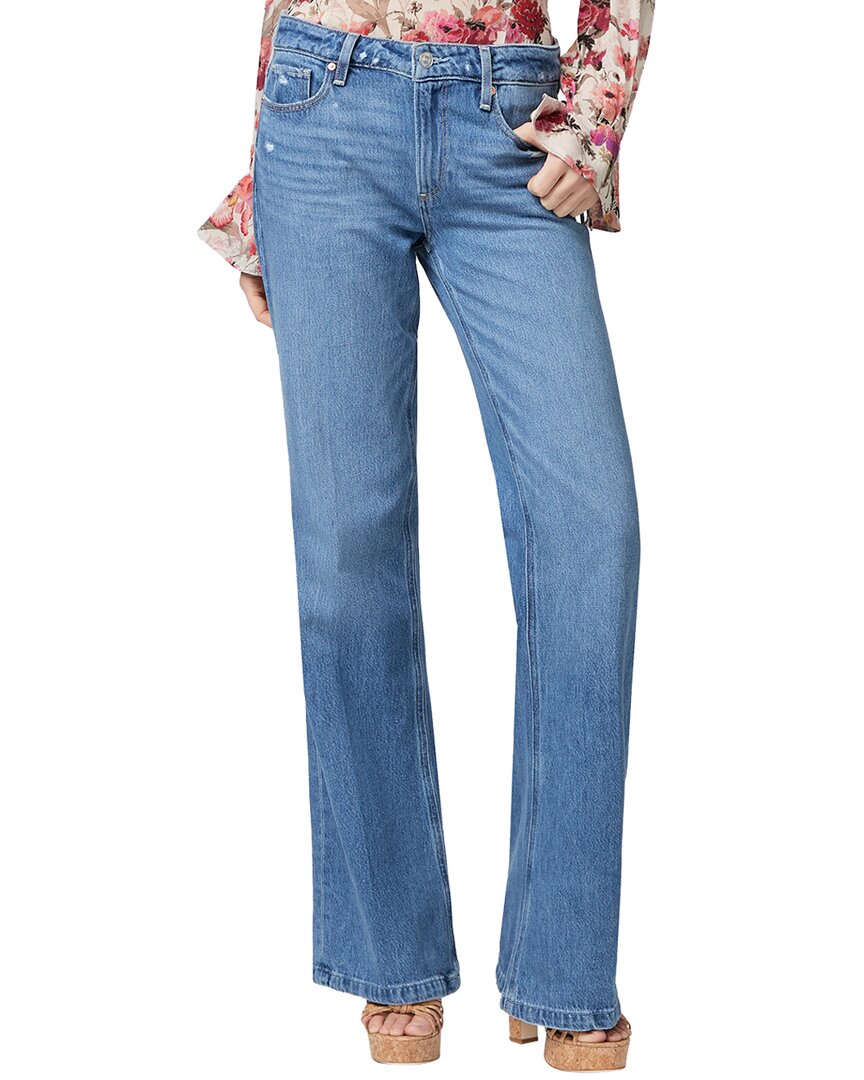 Paige Sonja Seville Distressed Trouser Leg Jean