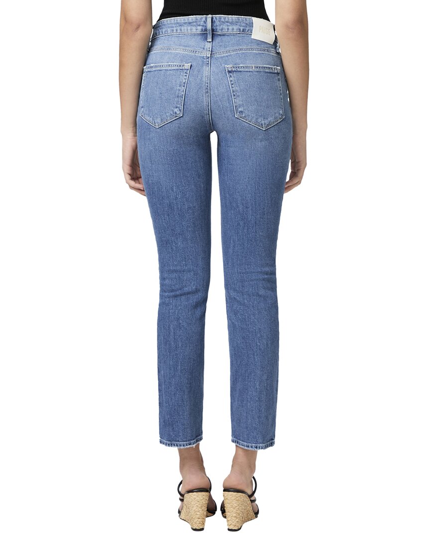 Paige Cindy Granada Destructed Straight Leg Jean