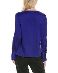 Hugo Boss Bidinta Silk-Blend Blouse