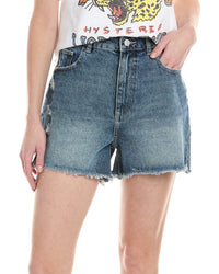 Dl1961 Emilie High-Rise Vintage Rigid Light Short Blue