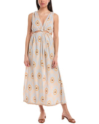 Z&L Europe Ajna Maxi Dress Brown Multi