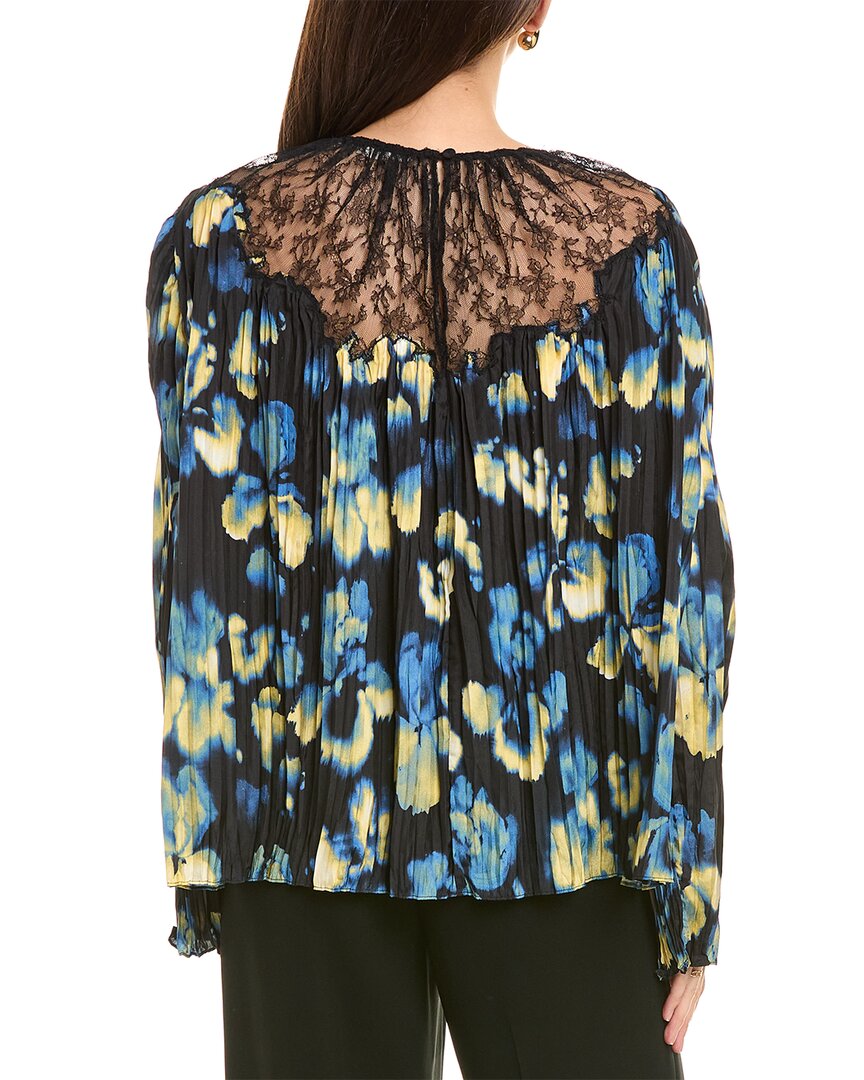 Jason Wu Collection Pleated Silk Blouse