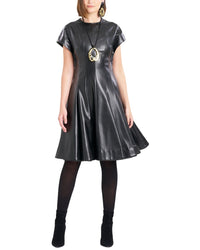 Natori A-Line Dress Black