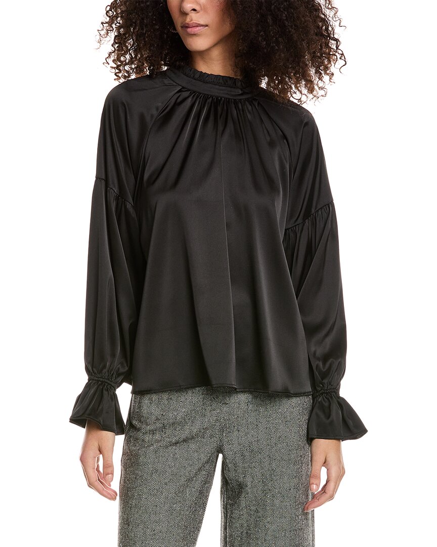 Luxe Always Top Black Regular 4 (S)