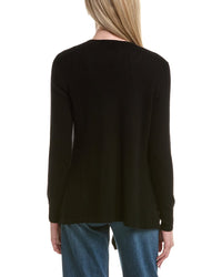 Bruno Magli Waterfall Wool & Cashmere-Blend Cardigan