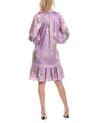 Kobi Halperin Trace Printed Peasant Dress