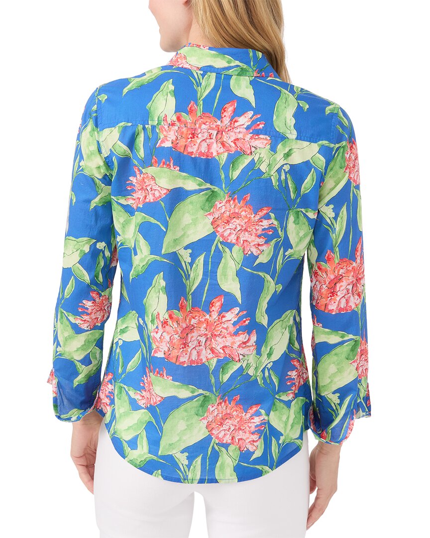 J.Mclaughlin Peony Bloom Lois Blouse