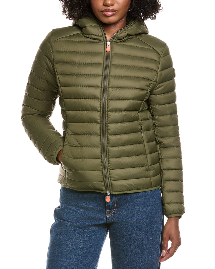 Save The Duck Vicky Short Hooded Basic Jacket