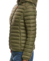 Save The Duck Vicky Short Hooded Basic Jacket