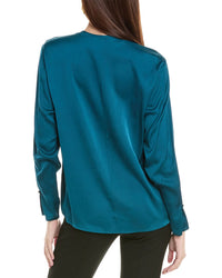 Hugo Boss Binalea Silk-Blend Blouse