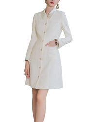 Anette Mini Dress Beige 14