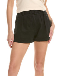 Luxe Always Pleated Short Black